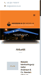 Mobile Screenshot of anderson-co.se